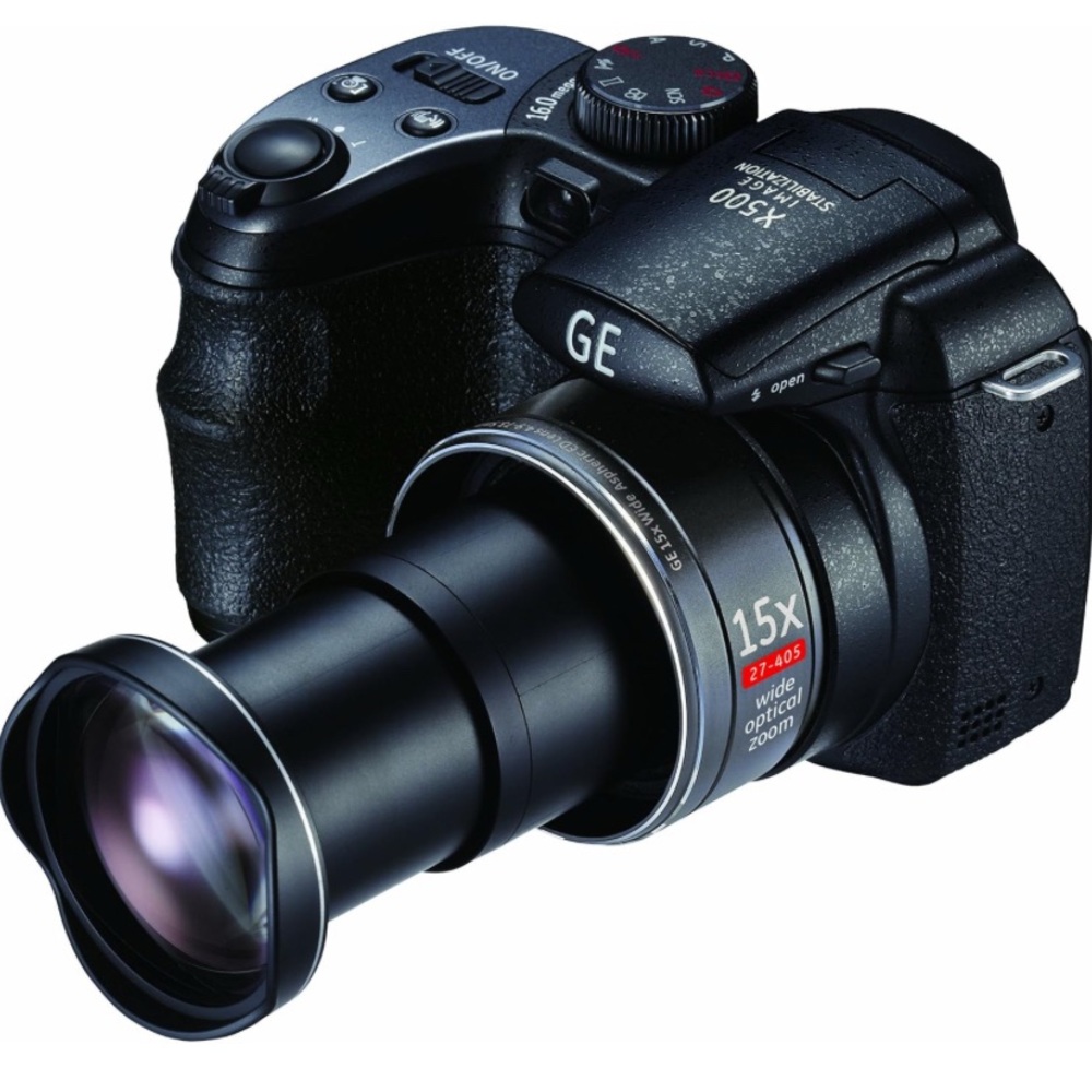🔥HOST PICK🔥GE Power Pro X500-BK 16 MP with 15 x Optical Zoom Digital Camera - Picture 5 of 13